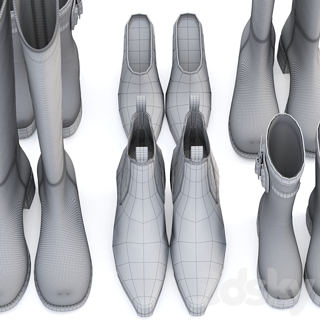 Footwear 3DS Max Model - thumbnail 5