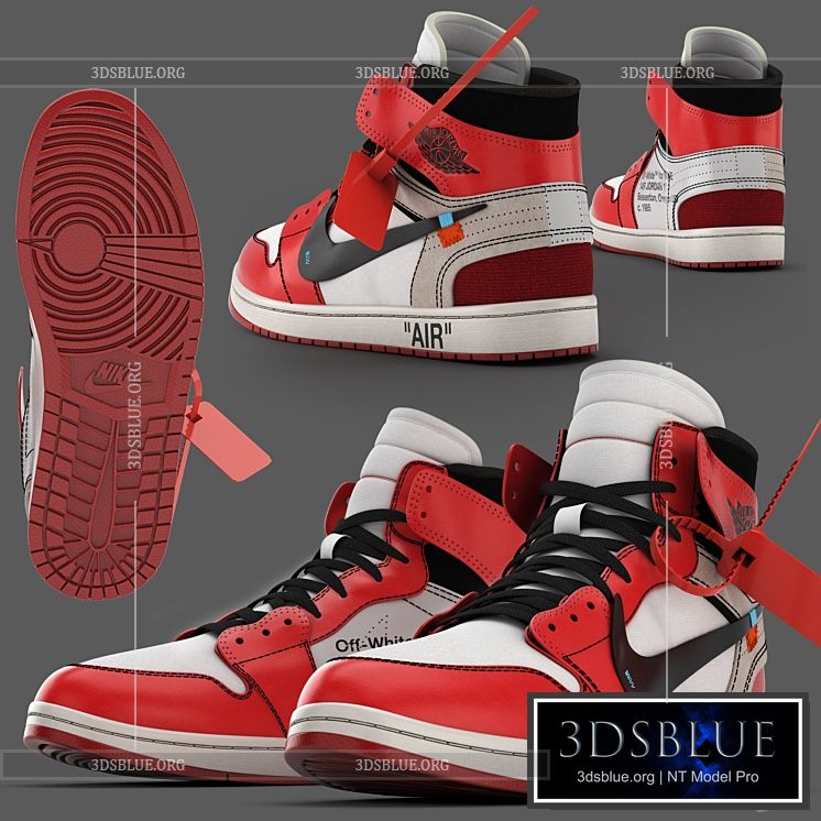 Jordan Off-White NIKE 3DS Max - thumbnail 3