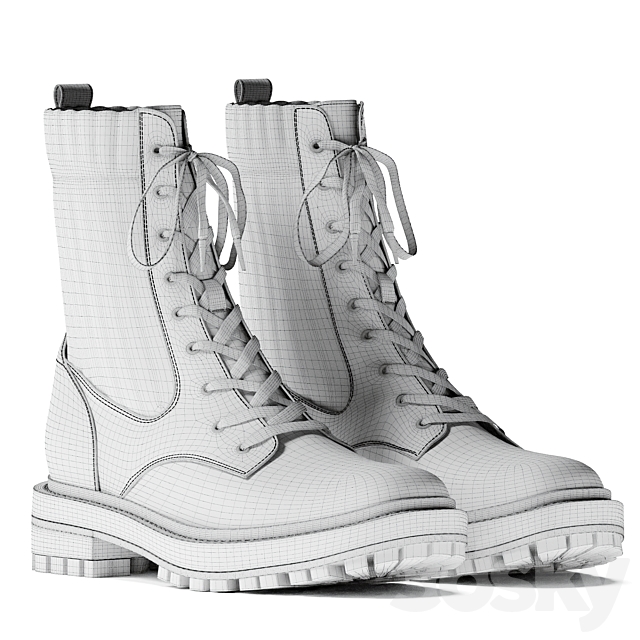 Lydell Seasame Boot 3DSMax File - thumbnail 4