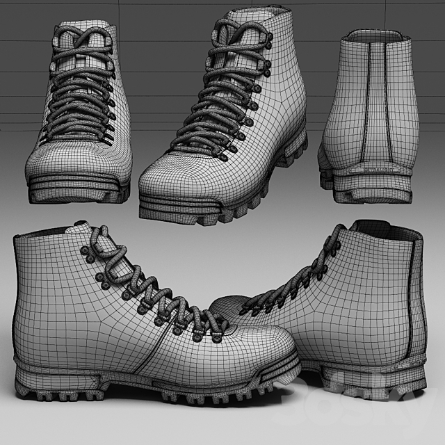 Magnanni Men’s Ovidio Winter Boot 3ds Max - thumbnail 3