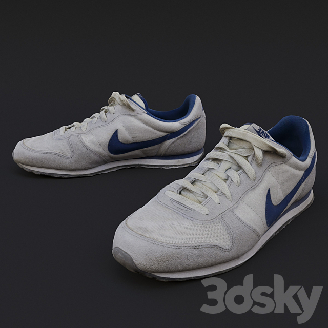 Nike Running shoes 3ds Max - thumbnail 1