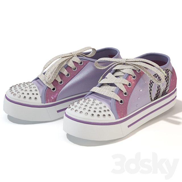 Roller sneakers and shoes Heelys 3DSMax File - thumbnail 2