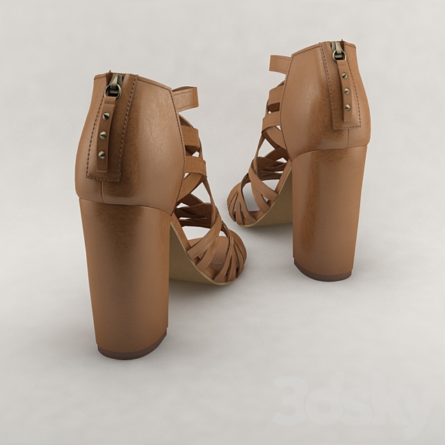 Sandals 3DSMax File - thumbnail 2