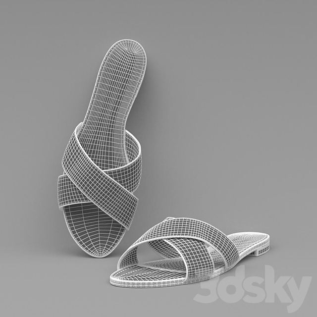 Sandals 3DSMax File - thumbnail 3