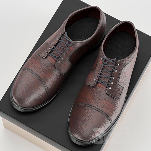 shoes 1 3DSMax File - thumbnail 2