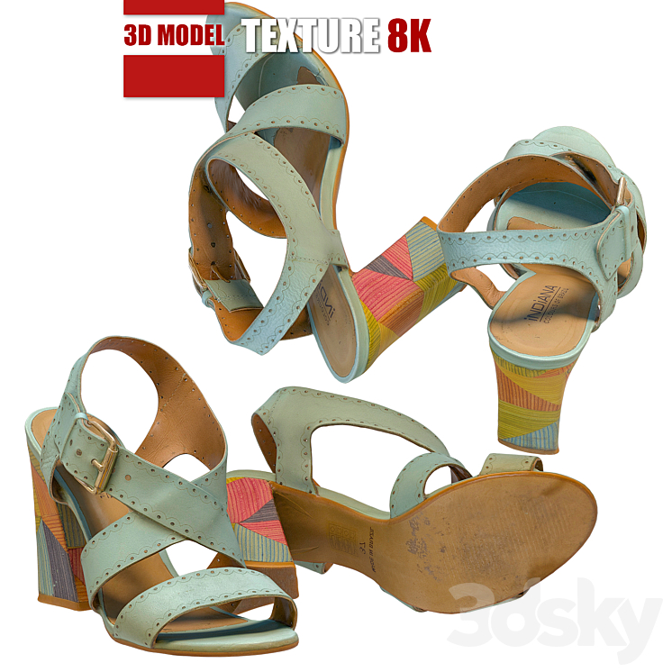 Shoes 115 3DS Max - thumbnail 2