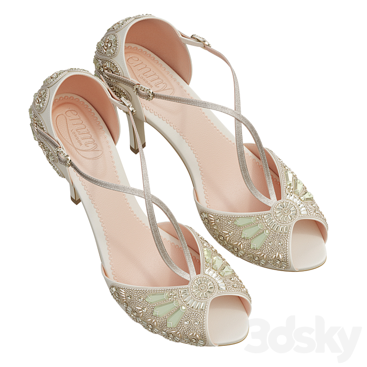 shoes Emmy London 3DS Max - thumbnail 2