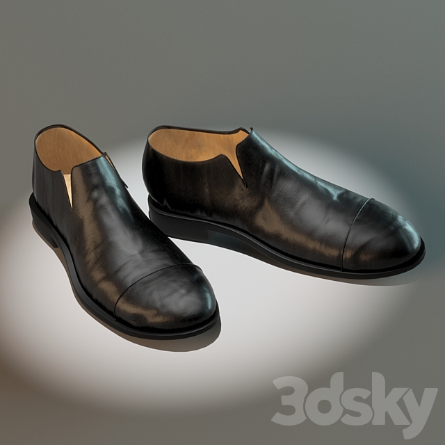 Shoes man 3DSMax File - thumbnail 2