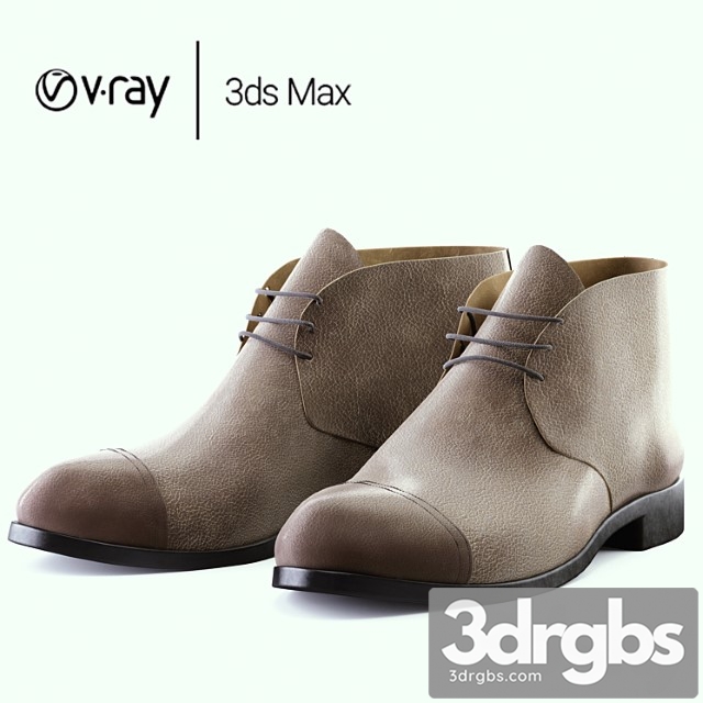 Shoes Vol1 3dsmax Download - thumbnail 1