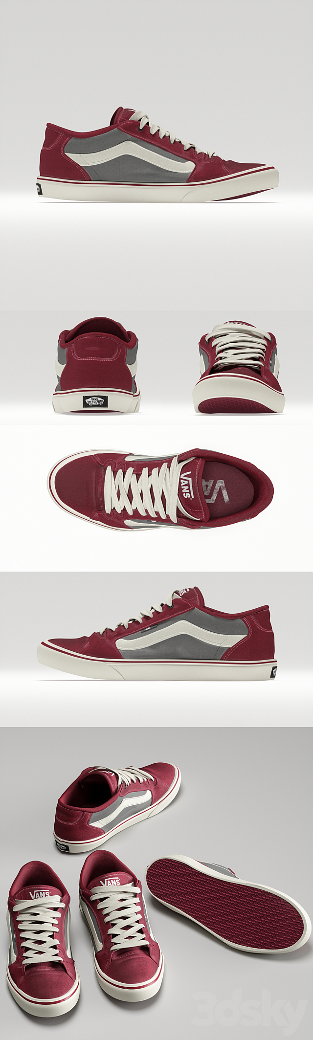 VANS Shoes 3ds Max - thumbnail 2