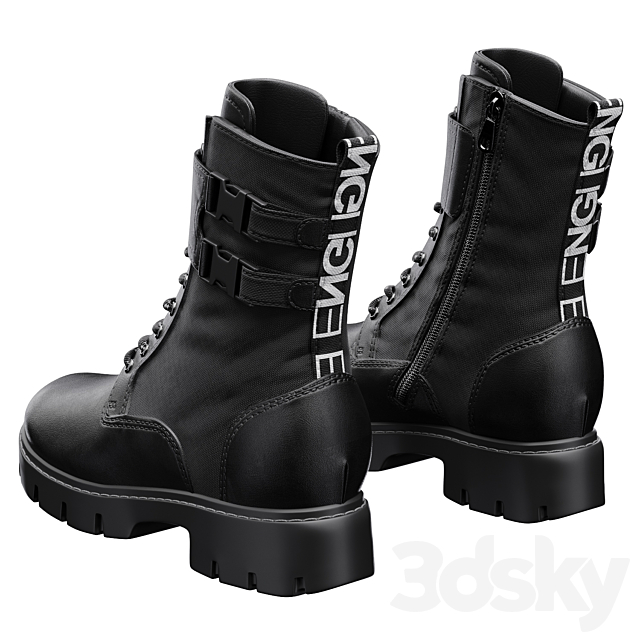 Women’s boots NERO GIARDINI ENGI 3ds Max - thumbnail 2