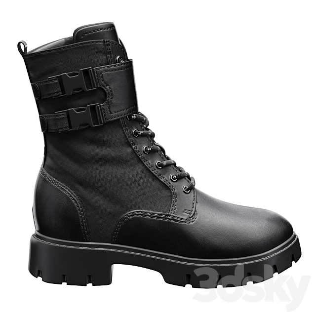 Women’s boots NERO GIARDINI ENGI 3ds Max - thumbnail 3