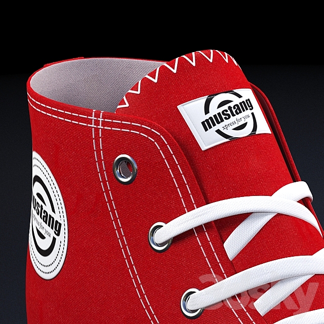 Zapatillas mustang 3DSMax File - thumbnail 3