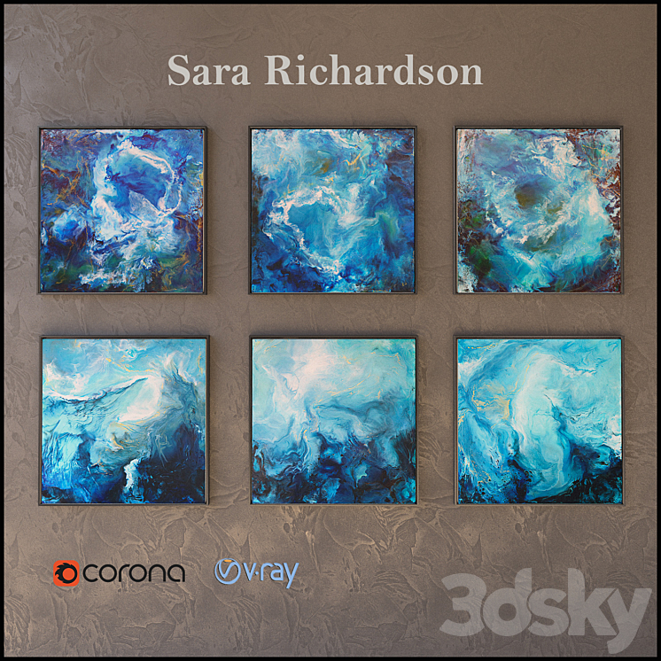 A set of pictures Sara Richardson 3DS Max - thumbnail 1