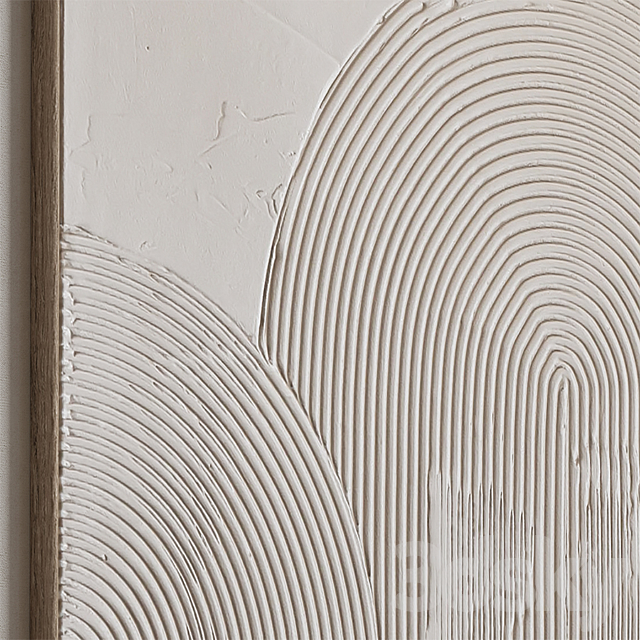 Abstract Arch Plaster Wall Art C-226 3DSMax File - thumbnail 6