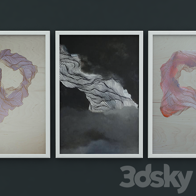 Abstract painting 1 3DSMax File - thumbnail 3