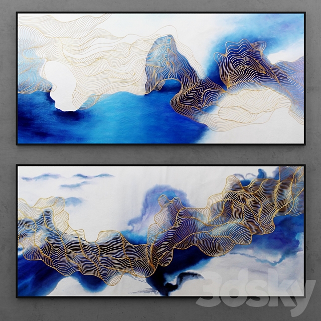 Abstract painting | 7 3ds Max - thumbnail 1