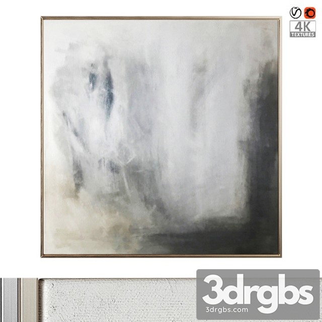 Abstract Painting Abstraktnaia Kartina 3 3dsmax Download - thumbnail 1