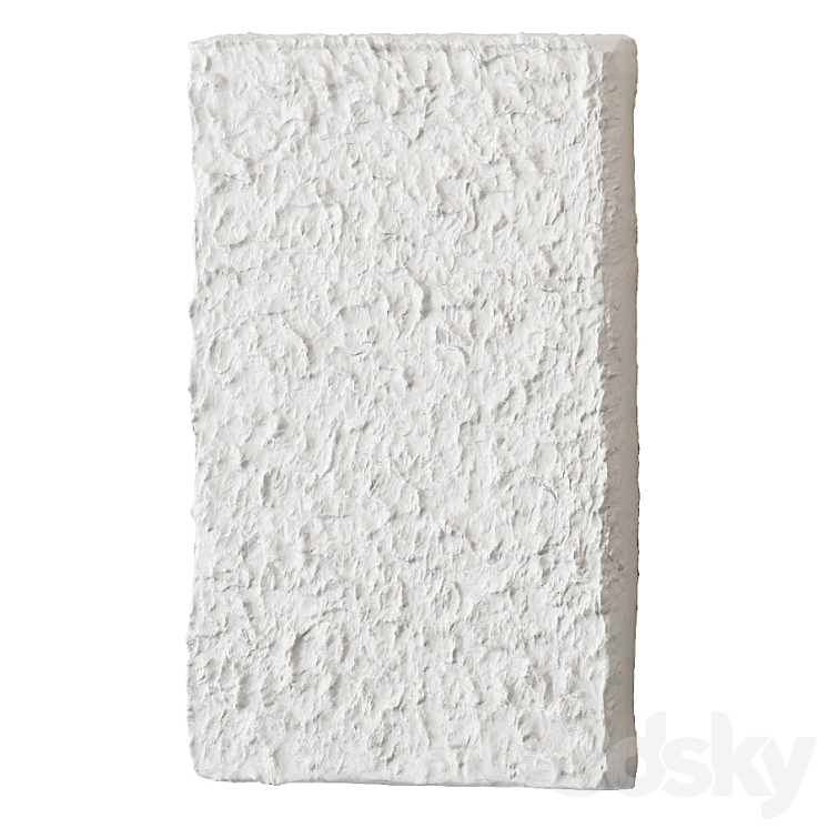 Abstract plaster painting 3DS Max Model - thumbnail 2