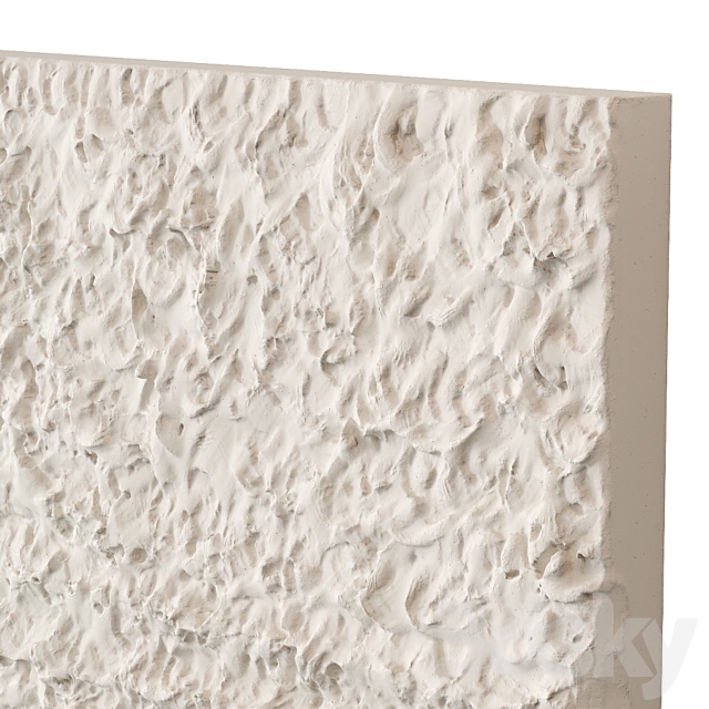 Abstract plaster painting 3DSMax File - thumbnail 2