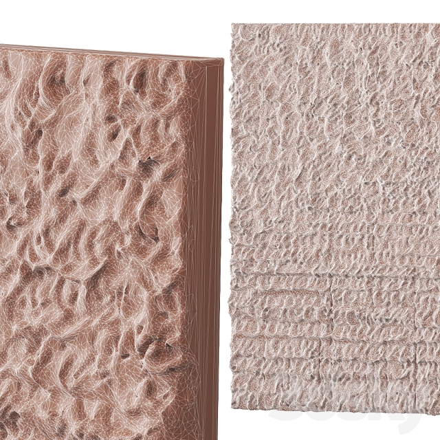 Abstract plaster painting 3DSMax File - thumbnail 6