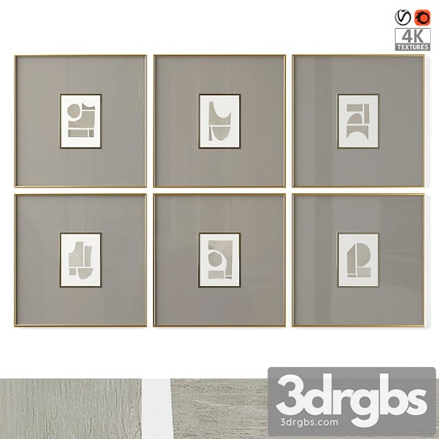 Abstraction Paintings 5 3dsmax Download - thumbnail 1