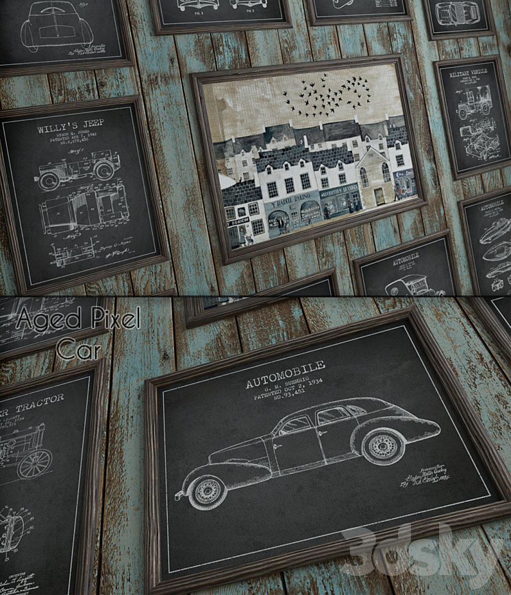 Aged Pixel "Car" 3DS Max - thumbnail 2