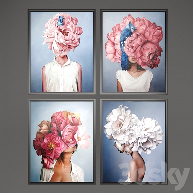 Amy judd paintings 3DSMax File - thumbnail 2