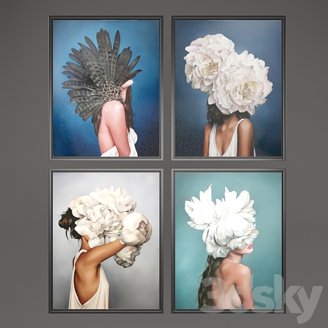 Amy judd paintings 3DSMax File - thumbnail 3