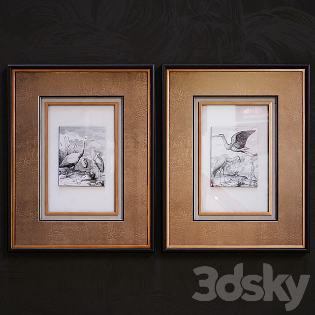 Antique Birds pictures 3DSMax File - thumbnail 1