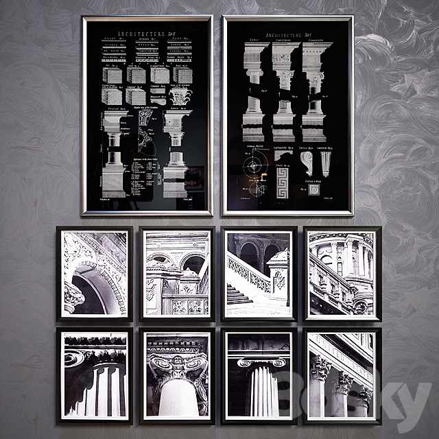 Architectural Elements pictures 3DS Max Model - thumbnail 1