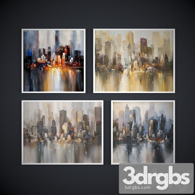 Art Collection Ghorod New York 3dsmax Download - thumbnail 1