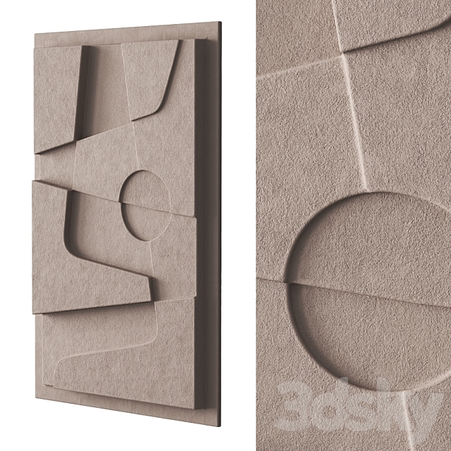 Atelier Plateau relief artwork 3DSMax File - thumbnail 5