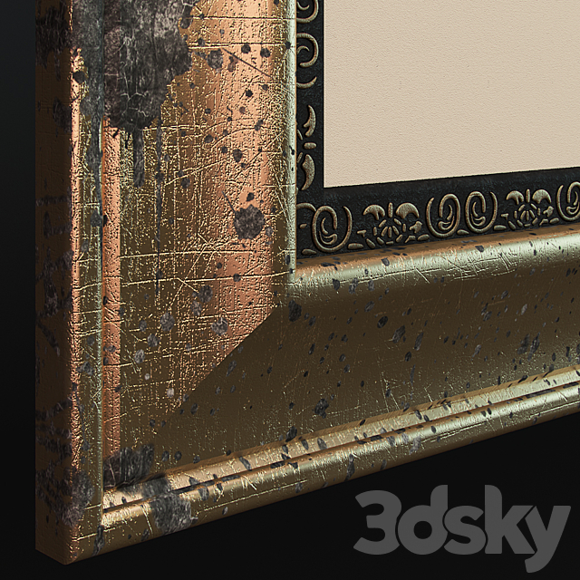 Baget for pictures or mirrors 3DS Max Model - thumbnail 2