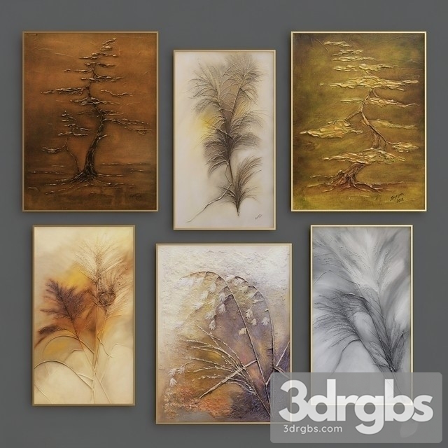 Bas Relief Autumn 3dsmax Download - thumbnail 1