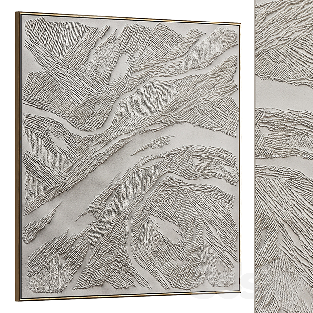 Bas-relief by Antonin Anzil. Picture 3ds Max - thumbnail 2