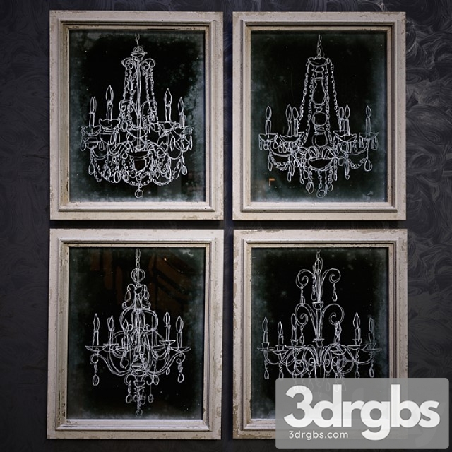 Chandelier Sketches Pictures 3dsmax Download - thumbnail 1