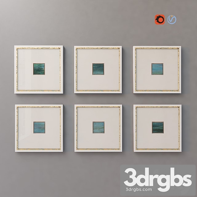 Collection of Contemporary Paintings Ehn Richard Collection 5 3dsmax Download - thumbnail 1