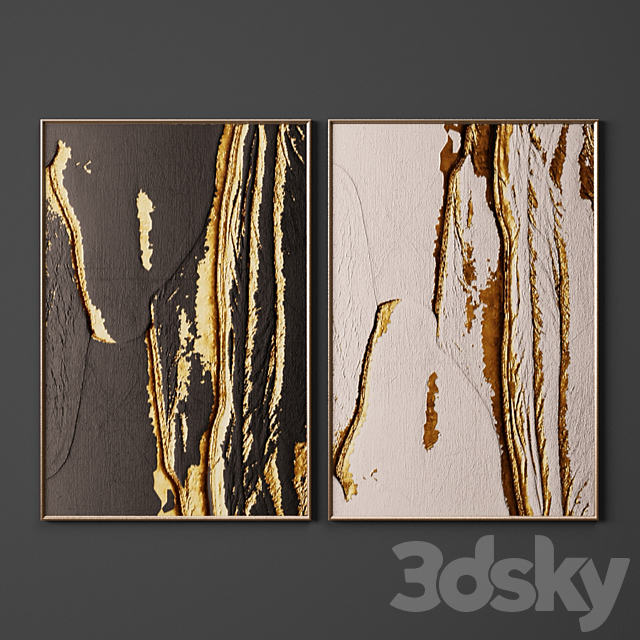 Collection of paintings-132 3DS Max Model - thumbnail 3