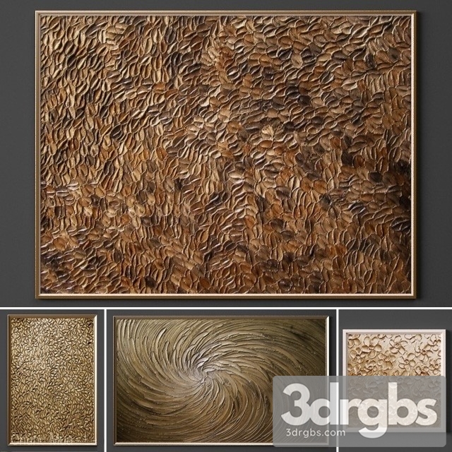 Collection Of Paintings 53 3dsmax Download - thumbnail 1