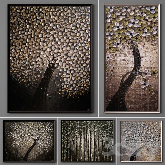 Collection of paintings-54 3DS Max - thumbnail 3