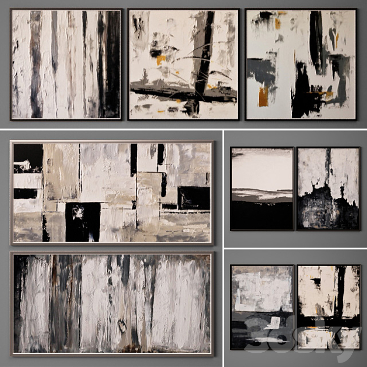 Collection of paintings-74 3DS Max - thumbnail 1