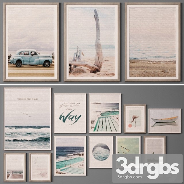 Collection of paintings-93 3dsmax Download - thumbnail 1