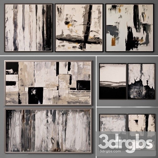 Collection Paintings 74 3dsmax Download - thumbnail 1