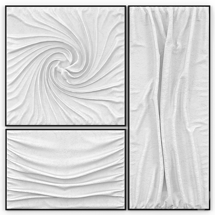 Decorative Gypsum Panel 3DS Max Model - thumbnail 3