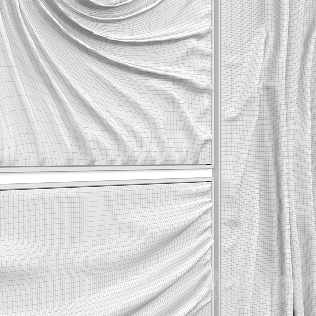 Decorative Gypsum Panel 3DS Max Model - thumbnail 4