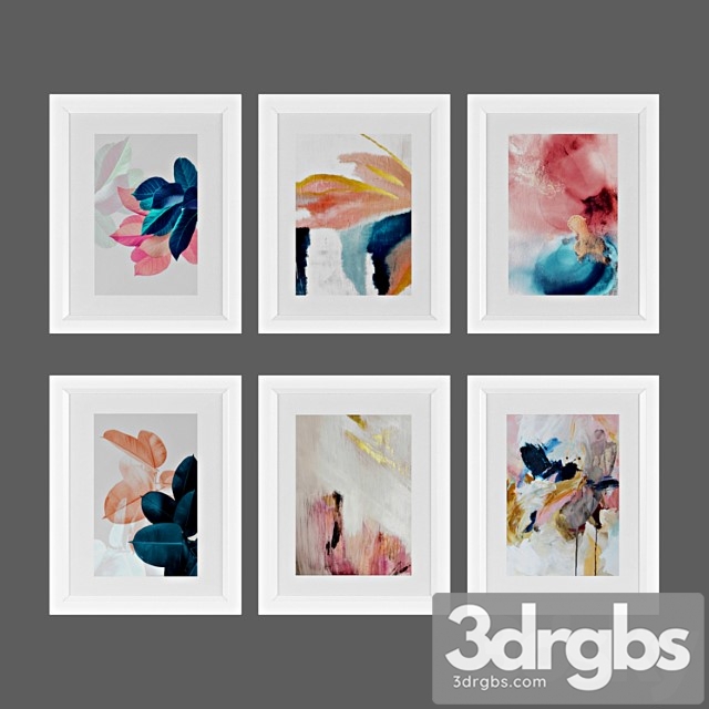 Framed art prints vol.2 3dsmax Download - thumbnail 1