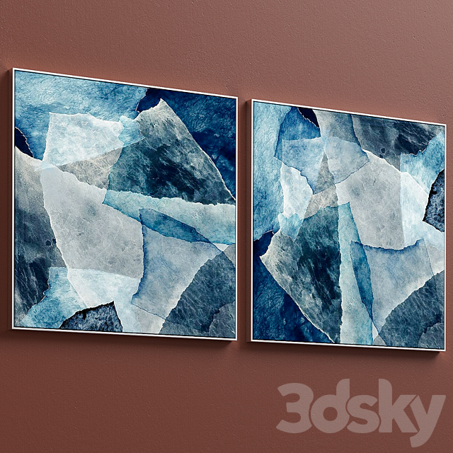 Framed Canvas C-23 3DS Max Model - thumbnail 2