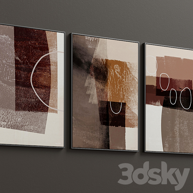 Framed Canvas C-43 3DSMax File - thumbnail 2