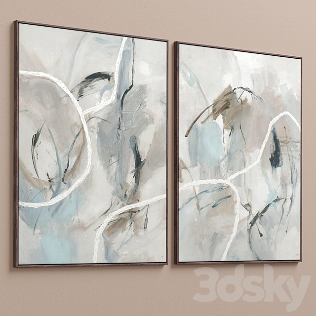 Framed Canvas C-54 3DSMax File - thumbnail 2